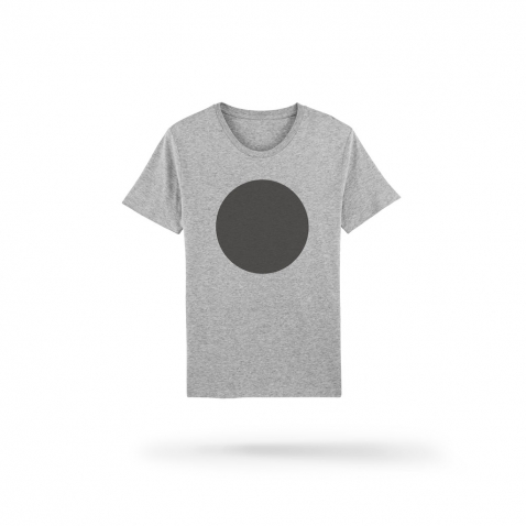 Reflective t-shirt dot print GREY